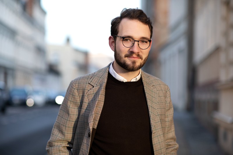Der Schriftsteller Lukas Rietzschel