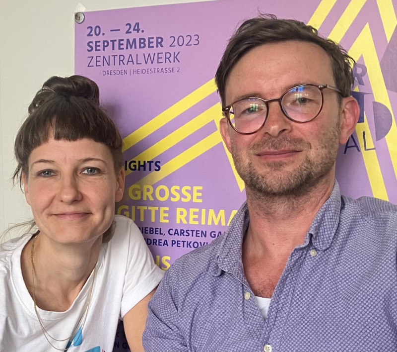 Titelbild für: „Unser Thema ist Gegenwart“: Juliane Hanka und Helge Pfannenschmidt im Gespräch